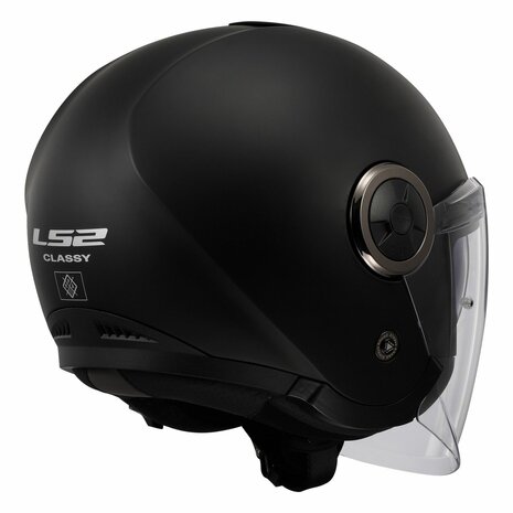 LS2 OF620 Classy helmet solid matt black