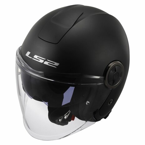 LS2 OF620 Classy helmet solid matt black - Size L