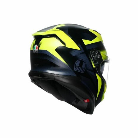 AGV K7 helmet Glimpse matt black fluo yellow