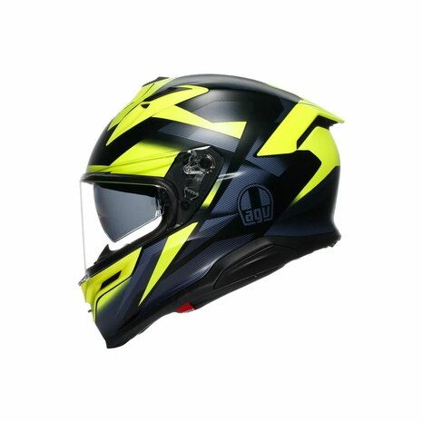 AGV K7 helmet Glimpse matt black fluo yellow