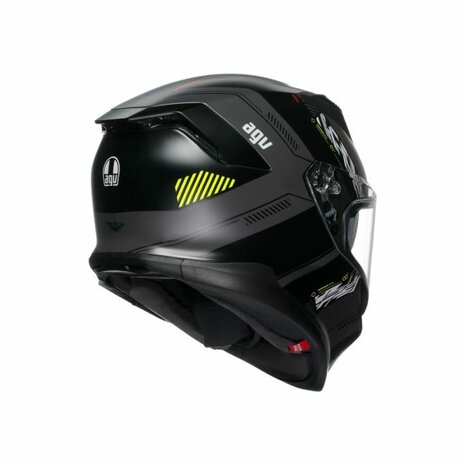 AGV K7 Kyber Matt Black Grey Fluo Yellow