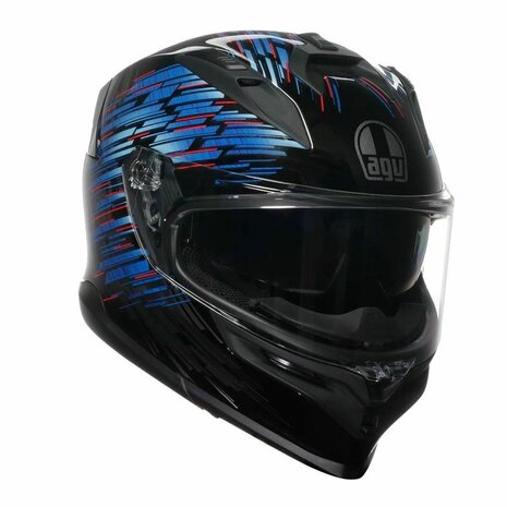 AGV K7 helmet Genisys matt black blue grey