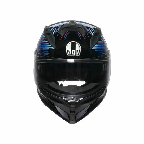 AGV K7 helmet Genisys matt black blue grey