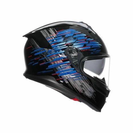 AGV K7 helmet Genisys matt black blue grey