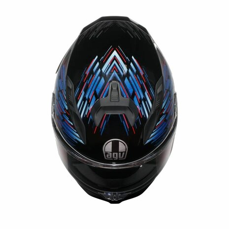 AGV K7 helmet Genisys matt black blue grey