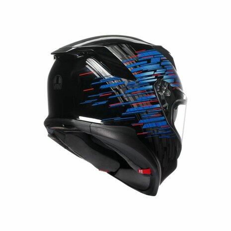 AGV K7 helmet Genisys matt black blue grey