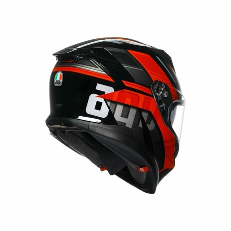 AGV K7 Taurax matt Black Red