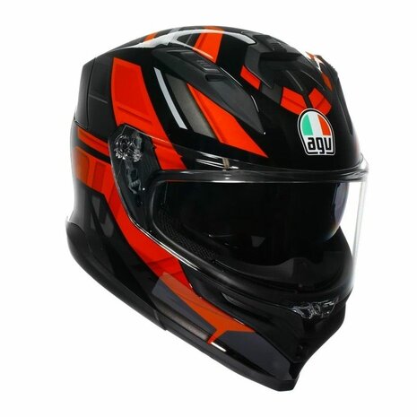 AGV K7 Taurax matt Black Red