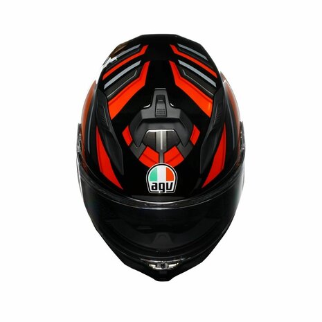 AGV K7 Taurax matt Black Red