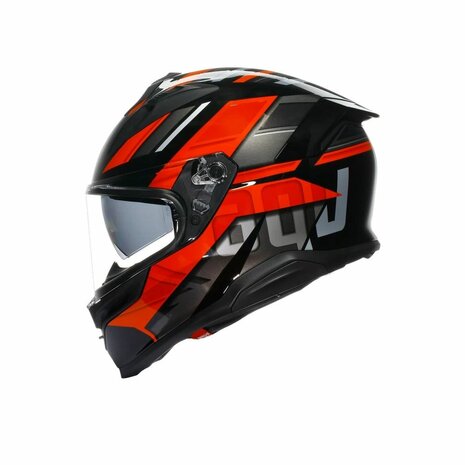 AGV K7 Taurax matt Black Red