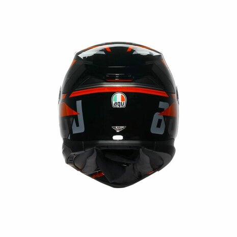 AGV K7 Taurax matt Black Red