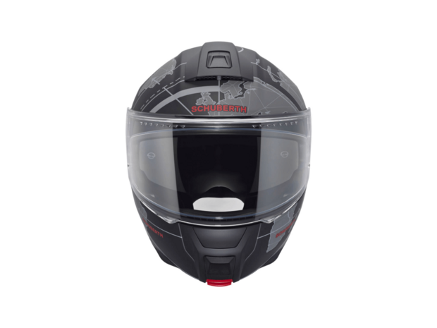 Schuberth C5 Globe Modular Motorcycle Helmet - Matt Grey Black