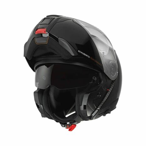 Schuberth C5 Carbon Modular Motorcycle Helmet - gloss carbon black