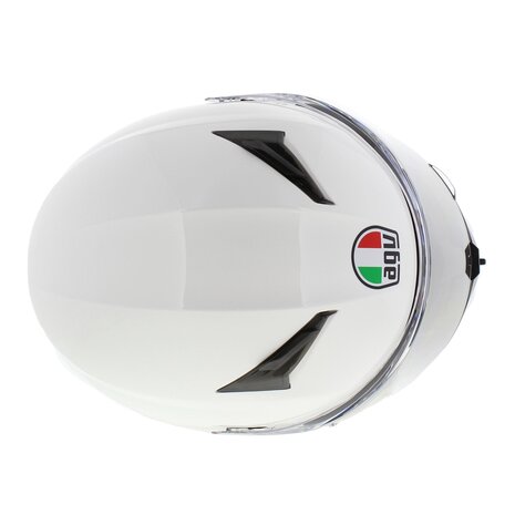 AGV K3 helmet mono solid gloss white