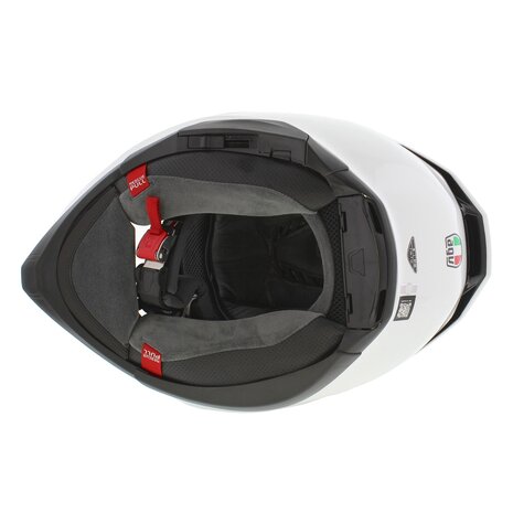 AGV K7 helmet Mono gloss white