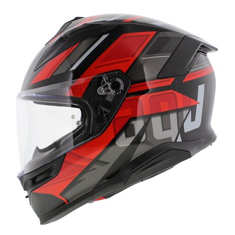 AGV K7 helmet Taurax gloss black red