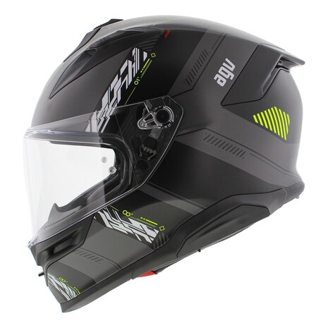 AGV K7 helmet Kyber matt black grey fluo yellow