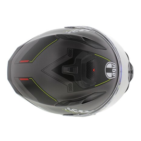 AGV K7 helmet Kyber matt black grey fluo yellow