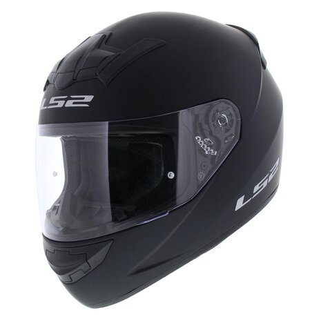 LS2 FF35 helmet single mono matt black