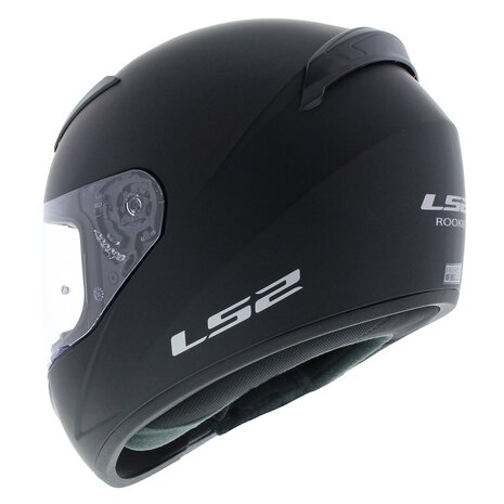 LS2 FF35 helmet single mono matt black
