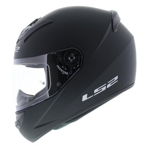 LS2 FF35 helmet single mono matt black