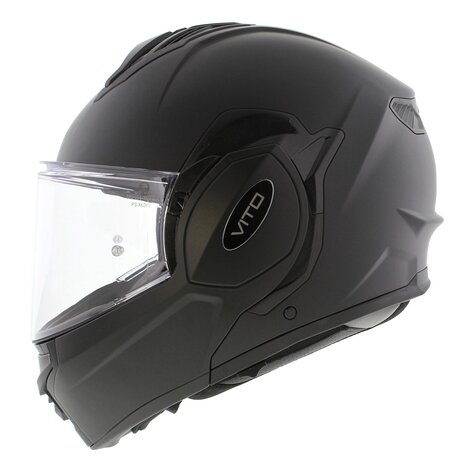 Vito Reverse Modular Motorcycle Helmet - matt black - flip back