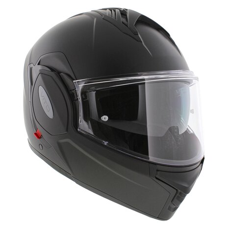 Vito Reverse Modular Motorcycle Helmet - matt black - flip back