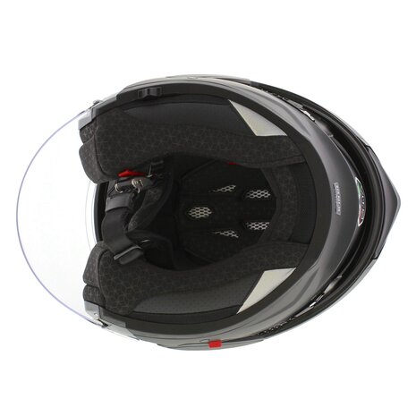 Vito Reverse Modular Motorcycle Helmet - matt black - flip back