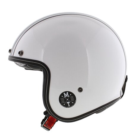 MT Le Mans II SV S Helmet Speed gloss white black