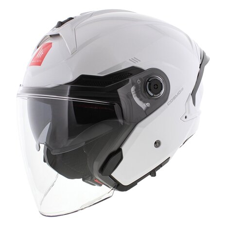 MT Jet Cosmo SV Helmet gloss white