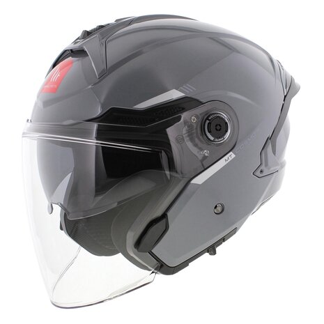 MT Jet Cosmo SV Helmet gloss grey