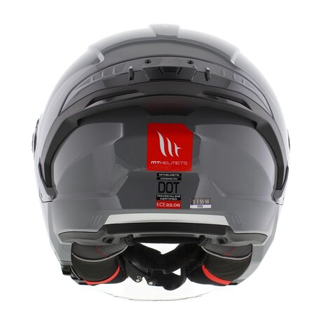 MT Jet Cosmo SV Helmet gloss grey