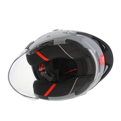 MT Jet Cosmo SV Helmet gloss grey