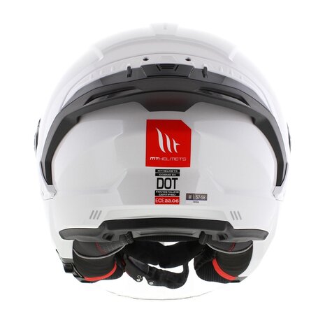 MT Jet Cosmo SV Helmet gloss white
