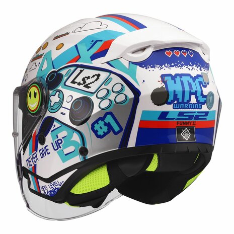 LS2 OF622 Funny II Next Level children openface helmet