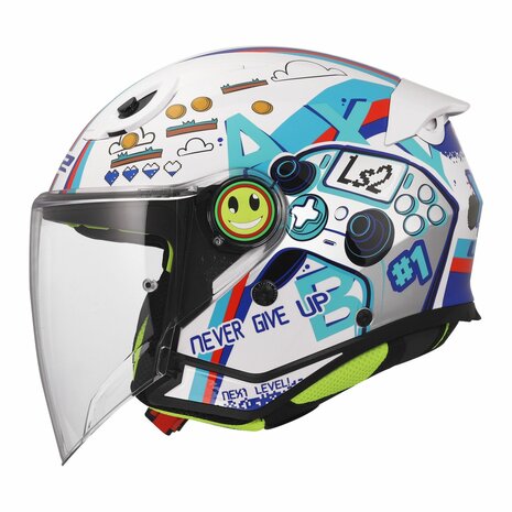 LS2 OF622 Funny II Next Level children openface helmet