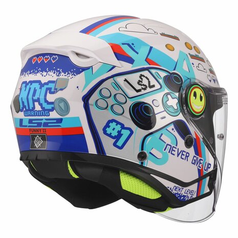 LS2 OF622 Funny II Next Level children openface helmet