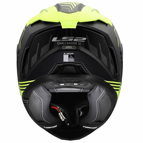 LS2 FF817 Challenger II helmet Dravix matt black yellow