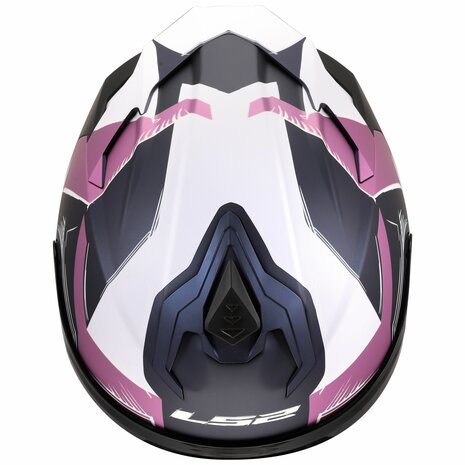 LS2 FF817 Challenger II helmet Flaman matt lavander
