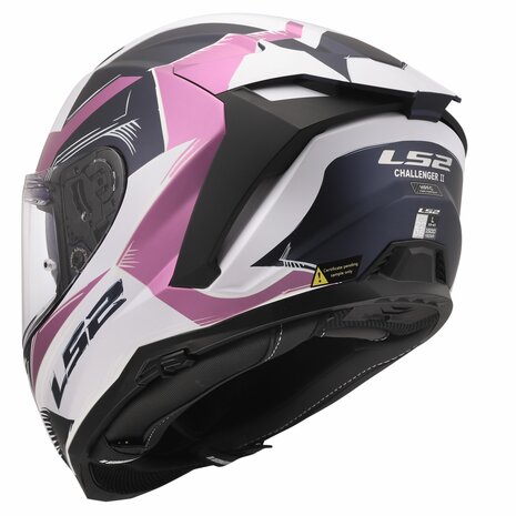 LS2 FF817 Challenger II helmet Flaman matt lavander