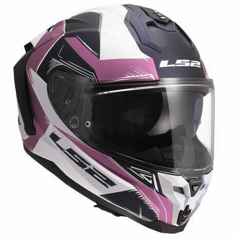 LS2 FF817 Challenger II helmet Flaman matt lavander