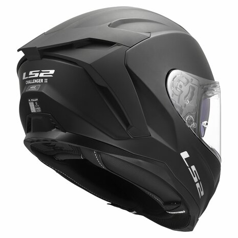 LS2 FF817 Challenger II helmet solid matt black