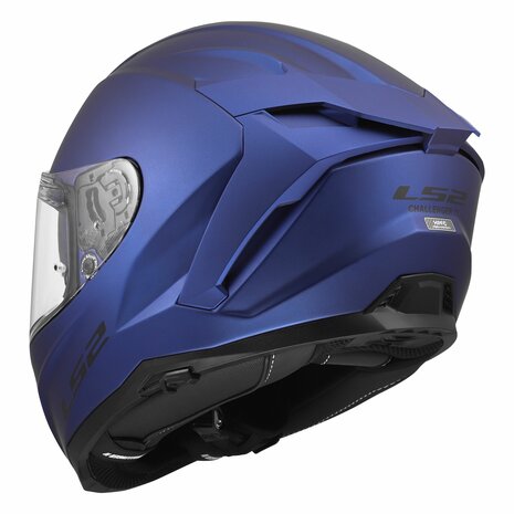LS2 FF817 Challenger II helmet solid matt navy blue