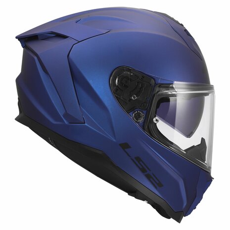 LS2 FF817 Challenger II helmet solid matt navy blue