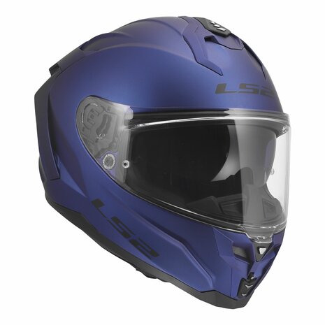 LS2 FF817 Challenger II helmet solid matt navy blue