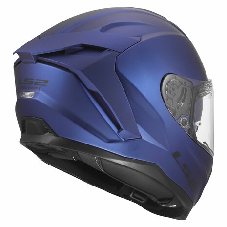 LS2 FF817 Challenger II helmet solid matt navy blue