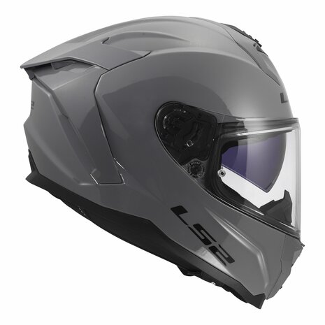 LS2 FF817 Challenger II helmet solid gloss nardo grey