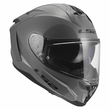 LS2 FF817 Challenger II helmet solid gloss nardo grey