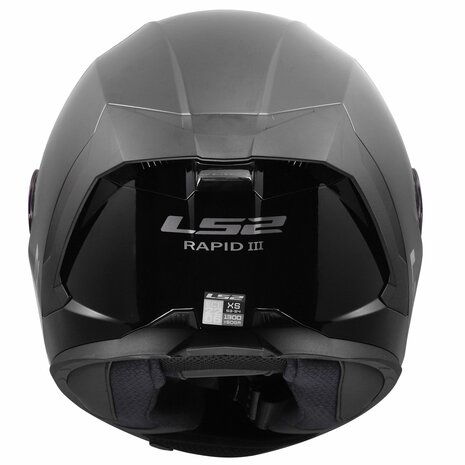 LS2 FF820 Rapid III helmet Solid gloss black