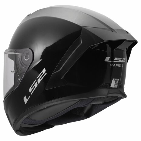 LS2 FF820 Rapid III helmet Solid gloss black